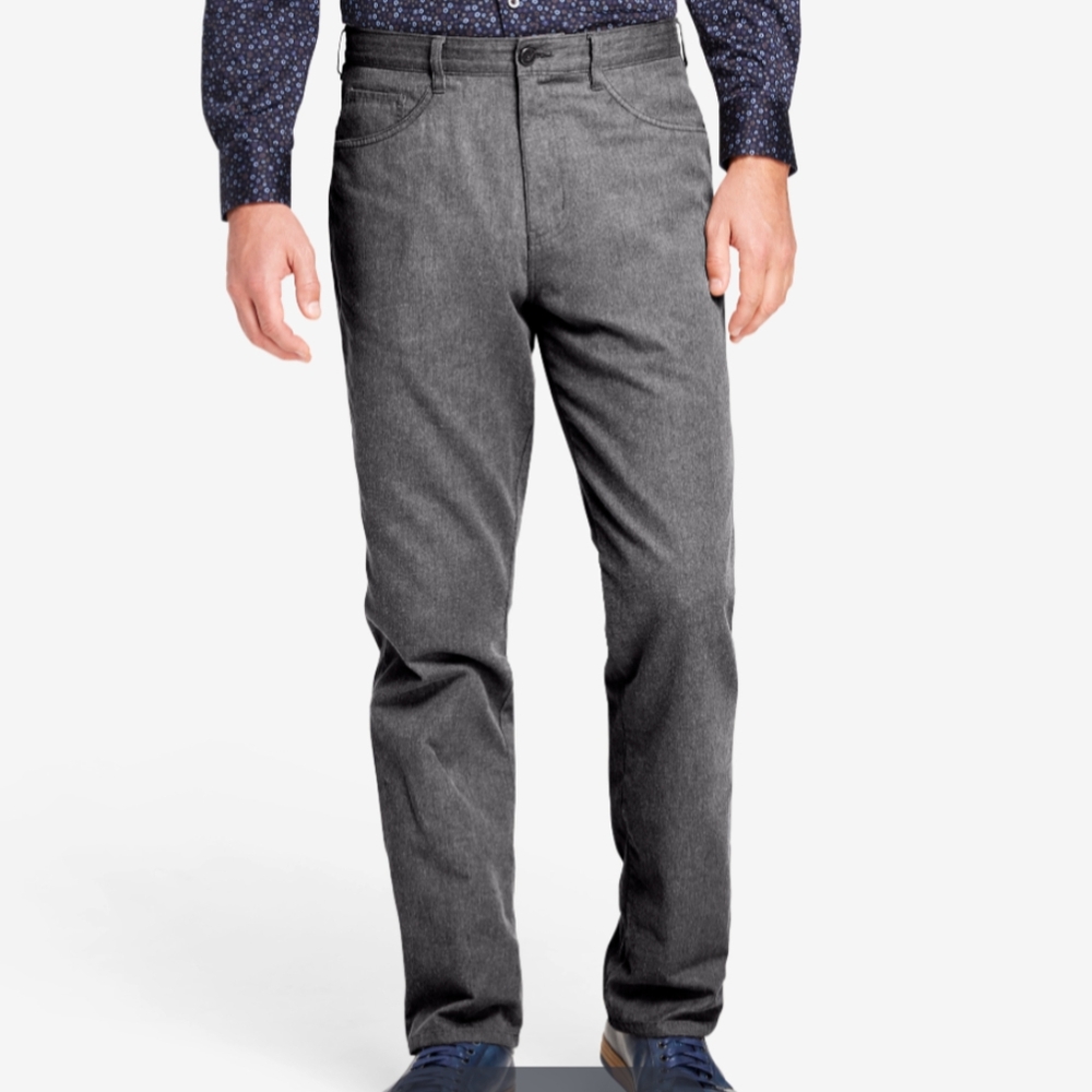 Johnston & Murphy Regular Fit Brushed Pima Cotton Pants, Men's 34x32